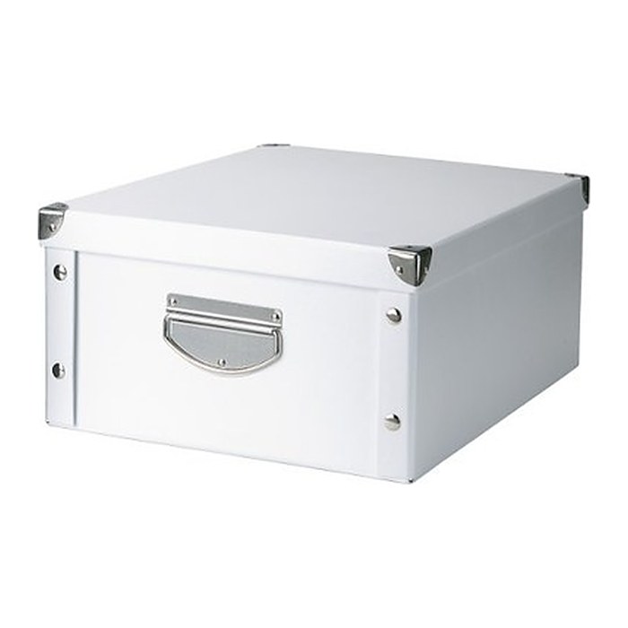 Zeller Aufbewahrungsbox 19,2 l weiß 33,0 x 40,0 x 17,0 cm, 1 St.