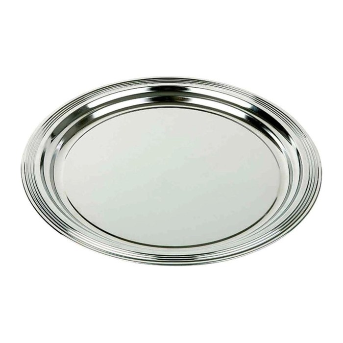 APS Servierplatte CLASSIC silber 35,0 cm, 1 St.