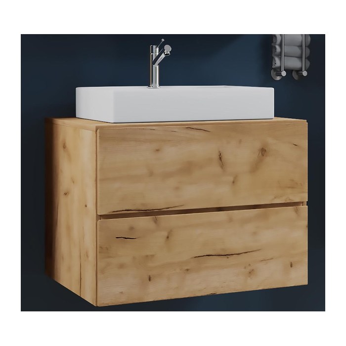 VCM my bath Badmöbel-Set 2-teilig Lendas S 915194 honig-eiche 61,0 x 51,4 x 69,0 cm