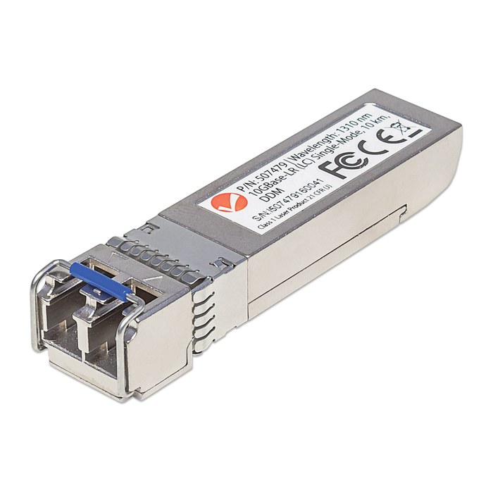 INTELLINET Transceiver SFP+ 10G Singlemode Duplex LC 10km