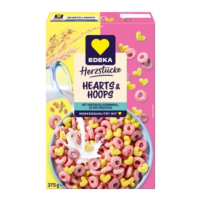 EDEKA Herzstücke Hearts&Hoops 375,0 g, 1 St.