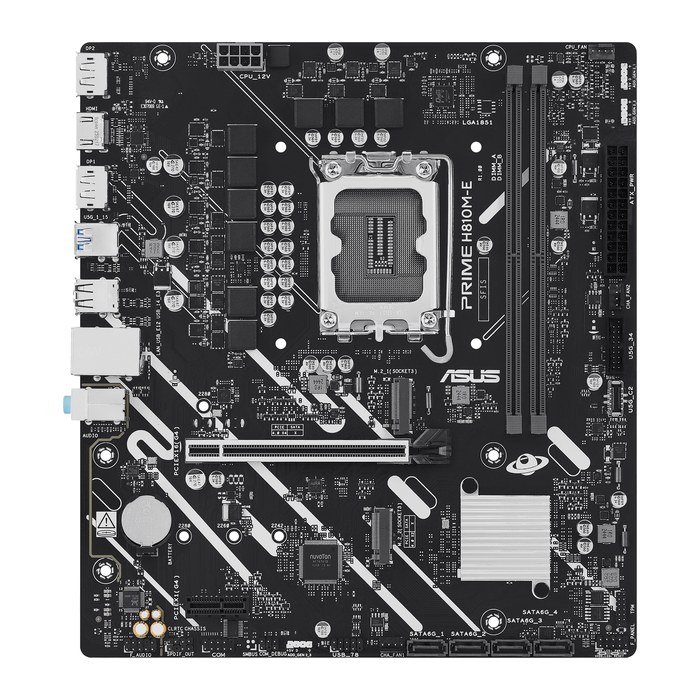 ASUS PRIME H810M-E-CSM (INTEL,1851,DDR5,mATX)