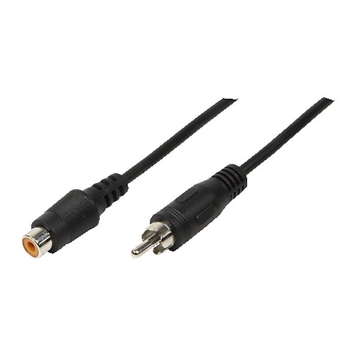 Logilink AudioVerl. 1x Cinch -> 1x Cinch St/Bu 5.00m bk