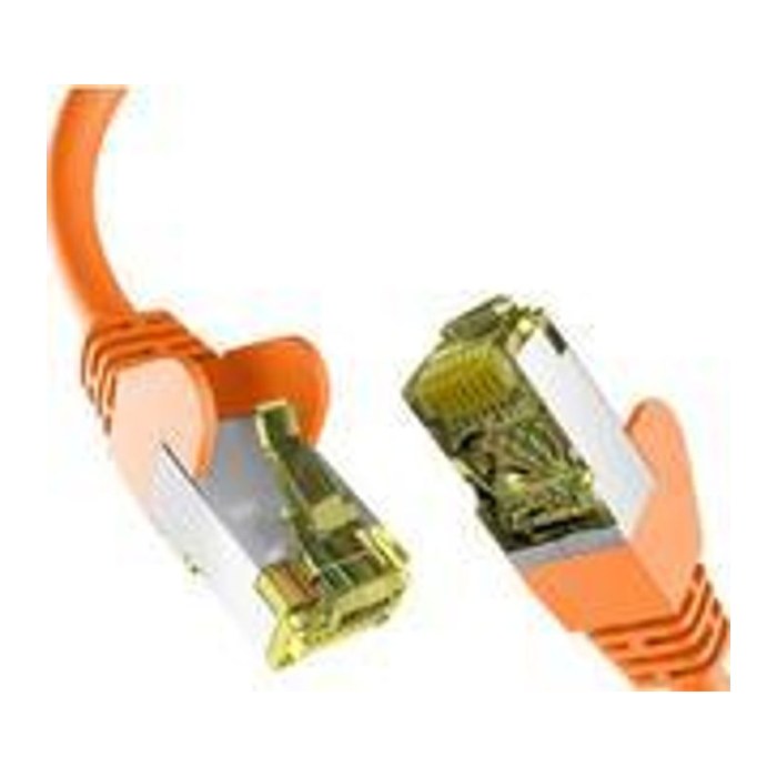 EFB RJ45 Patchkabel S/FTP Cat.6a PIMF 2.00m orange