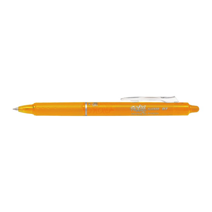 PILOT FRIXION ball CLICKER Tintenroller apricot 0,4 mm, Schreibfarbe: orange, 1 St.