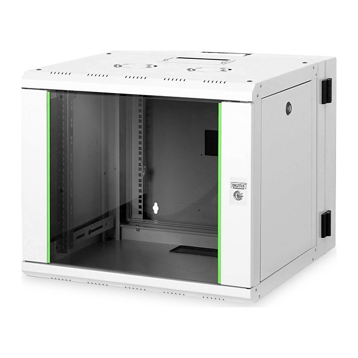 DIGITUS Wandgehäuse Unique 9HE 509x600x600mm grau SR (Speditionsversand)
