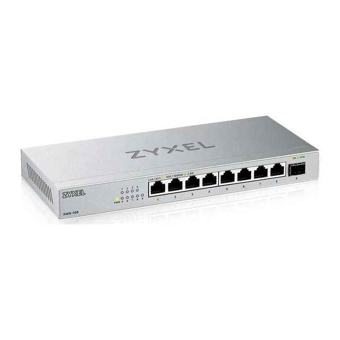 Zyxel XMG-108 8 Port 10/2,5G MultiGig Switch unmanaged