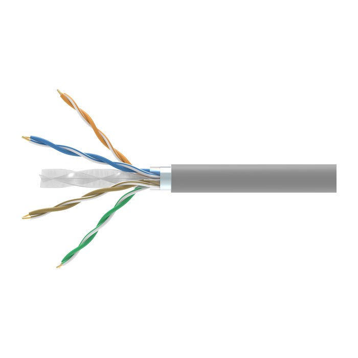 Equip Instal.Kab Cat6 F/UTP ECA 305.00m grau LSZH