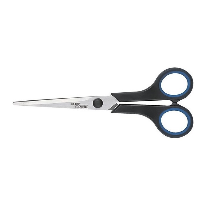 DAHLE Schere Office Comfort-Grip schwarz-blau 18,0 cm