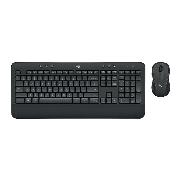 Logitech MK545 ADVANCED Tastatur-Maus-Set kabellos schwarz