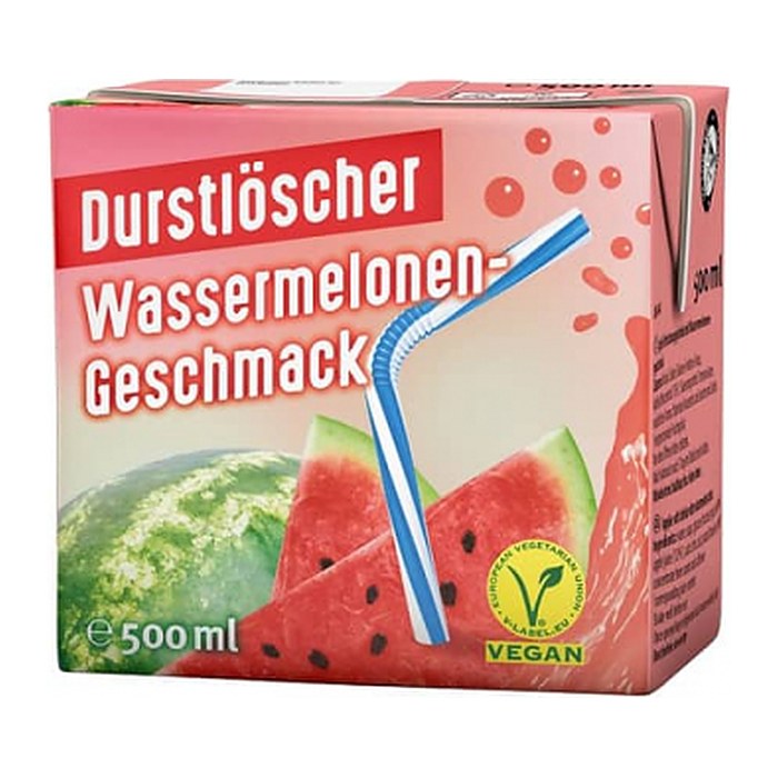 DURSTLÖSCHER Fruchtsaftgetränk Wassermelone 12x 0,5 l