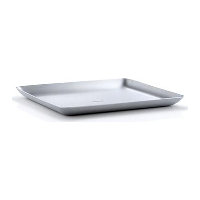 blomus Tablett BASIC silber rechteckig 20,0 x 17,0 cm, 1 St.