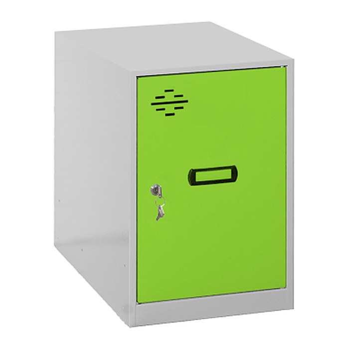 Simonrack Spind SIMONLOCKER DISM grau, grün 8425437065071, 1 Schließfach 30,0 x 50,0 x 47,5 cm