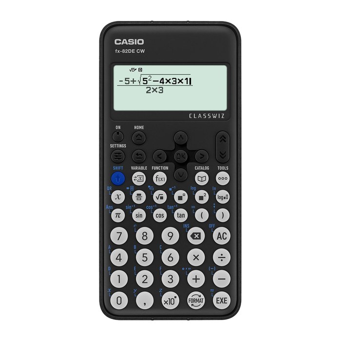CASIO FX-82DE CW Wissenschaftlicher Taschenrechner schwarz