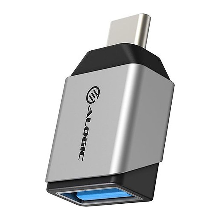 Alogic Adapter USB-C Ultra Mini -> USB-A grau