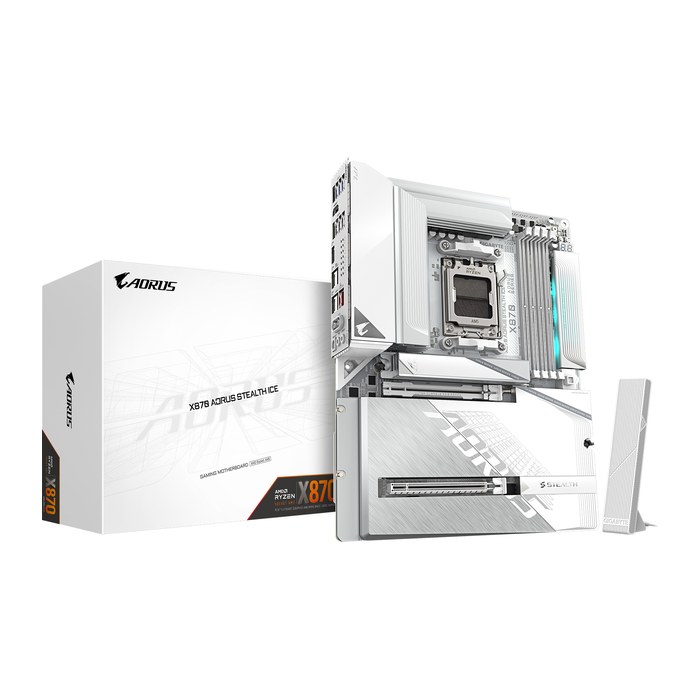 Gigabyte X870 AORUS STEALTH ICE (X870,AM5,ATX,DDR5)