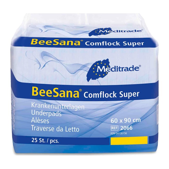 Meditrade® Einweg-Betteinlagen BeeSana® Comflock Super, 25 St.