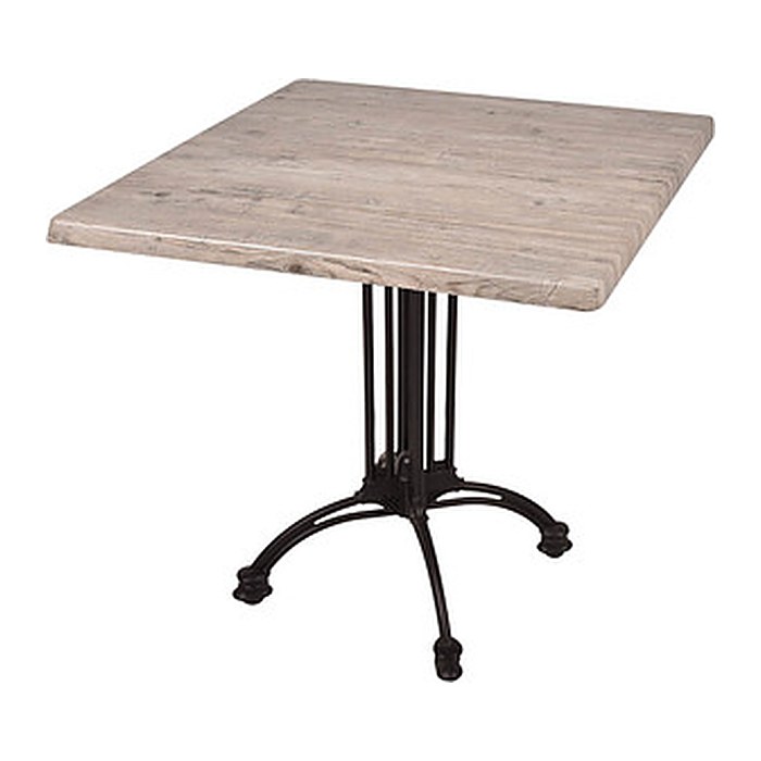 Garden Pleasure MORENA Bistrotisch rund Spanplatte hellbraun 80,0 x 80,0 x 74,0 cm, 1 St.
