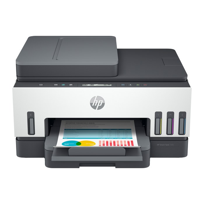 AKTION: HP Smart Tank 7305 3 in 1 Farb-Tintenstrahl-Multifunktionsdrucker grau mit 30 Euro CashBack