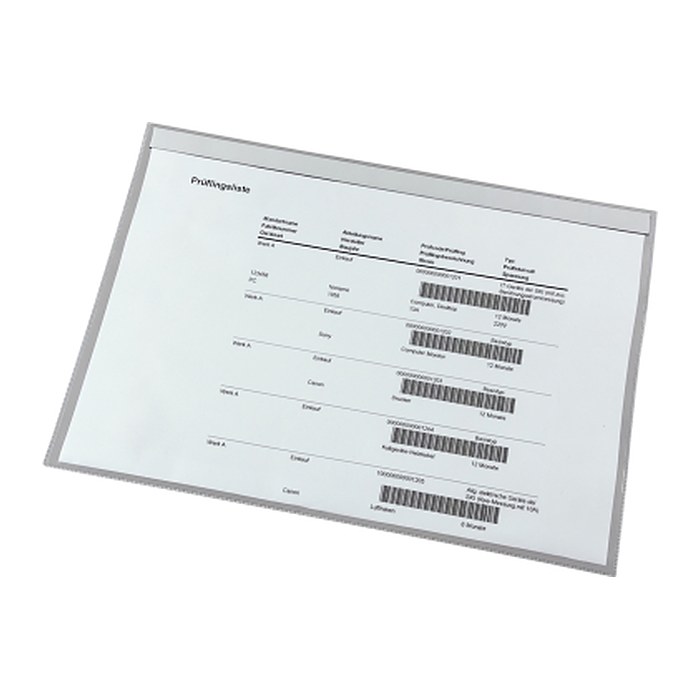 EICHNER Sichthüllen magnetisch DIN A3 quer transparent glatt 0,5 mm, 10 St.