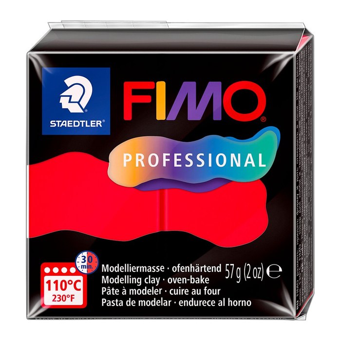 FIMO Mod.masse Fimo prof 57g rot