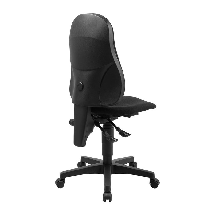 Topstar Bürostuhl Ortho Point, PO90G20 Stoff schwarz, Gestell schwarz