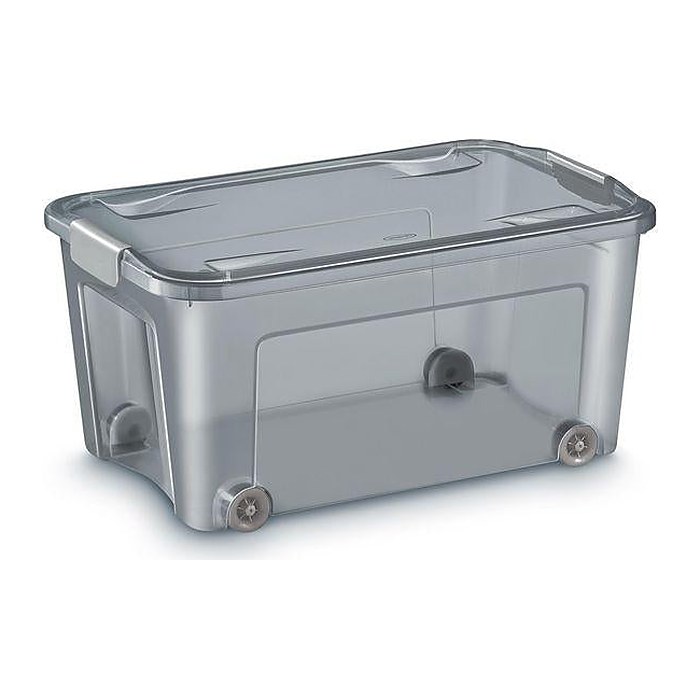 cep Shadow Aufbewahrungsbox 43,0 l grau-transparent 38,0 x 59,3 x 29,0 cm, 1 St.