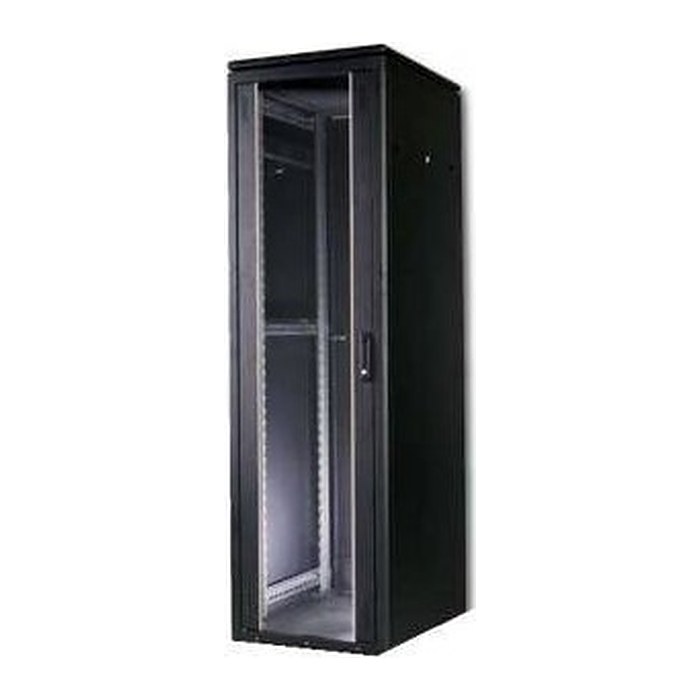 DIGITUS Netzwerkschrank Unique 32HE 1609x600x800mm schwarz (Speditionsversand)