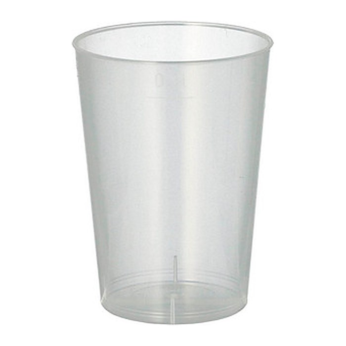 STARPAK Mehrweg-Trinkbecher transparent 0,1 l, 40 St.