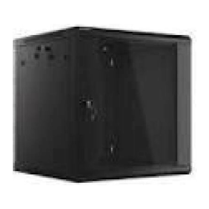 LANBERG 19" 12U 600x600 Wandgehäuse Metalltür (FlatPack) sw