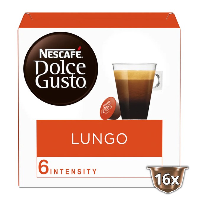 NESCAFÉ DOLCE GUSTO® LUNGO Kaffeekapseln, Arabicabohnen 16 St.