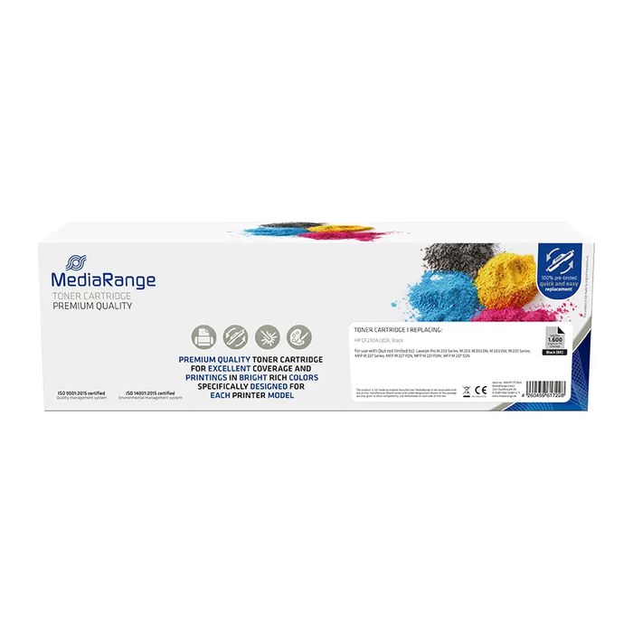 MediaRange Toner HP für CF230A/30A mit Chip schwarz