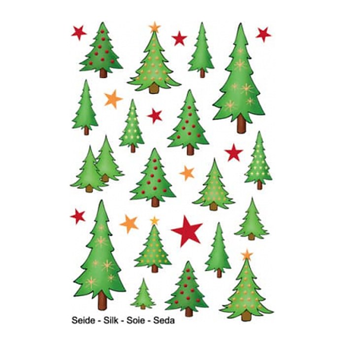 HERMA Aufkleber Weihnachtsbaum Weihnachtsbaum, grün, 28 Etiketten