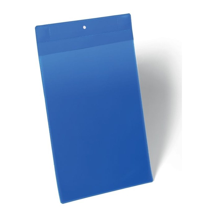 DURABLE Magnettaschen blau A4, 10 St.