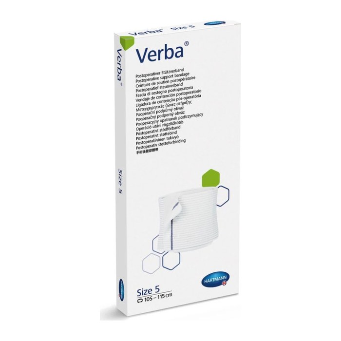 HARTMANN Stützverband Verba® 9325356, Gr. 5 (105,0 - 115,0) cm weiß 25,0 cm, 1 St.
