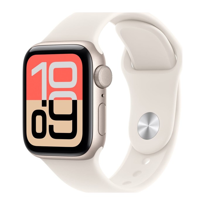 Apple Watch SE3 40 mm Aluminium (GPS) Sportarmband M/L polarstern