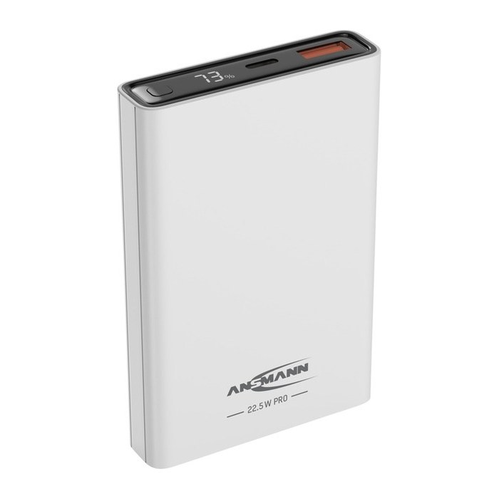 ANSMANN PB222PD Powerbank 10.000 mAh weiß