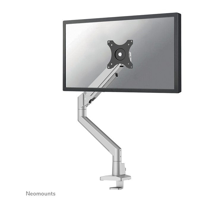 Neomounts Monitor-Halterung DS70-250SL1 silber für 1 Monitor, Tischklemme, Tischbohrung