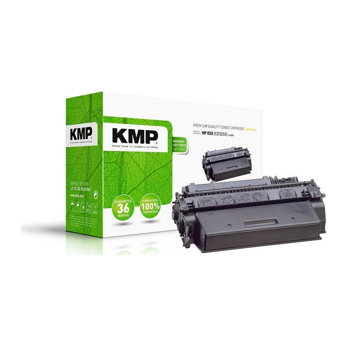 KMP H-T237 schwarz Toner kompatibel zu HP 05XXL (CE505X)