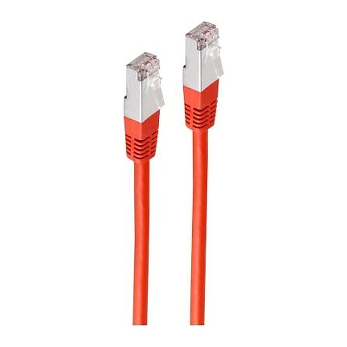 Shiverpeaks Netzwerkkabel-Patchkab cat6 S/FTP LSZH rot 30m