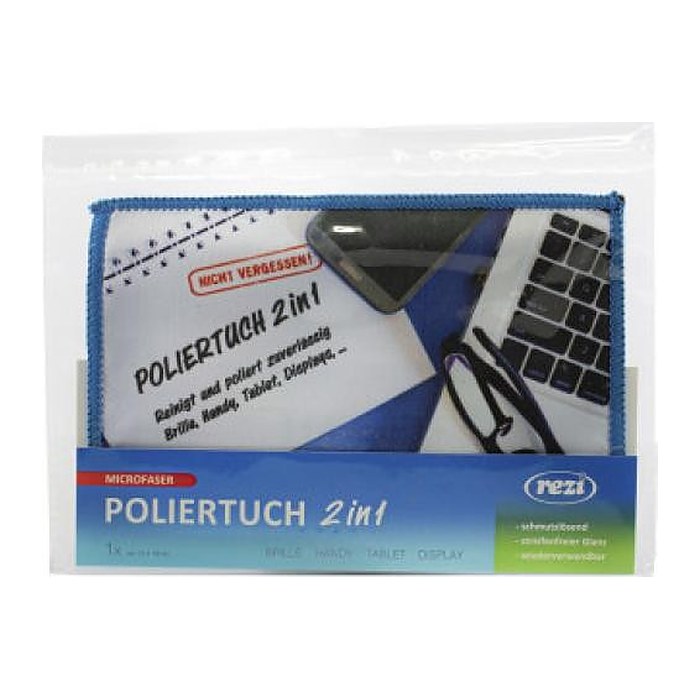 Rezi Poliertuch 2in1 Premium Mikrofasertücher 40-90 °C waschbar, 1 St.