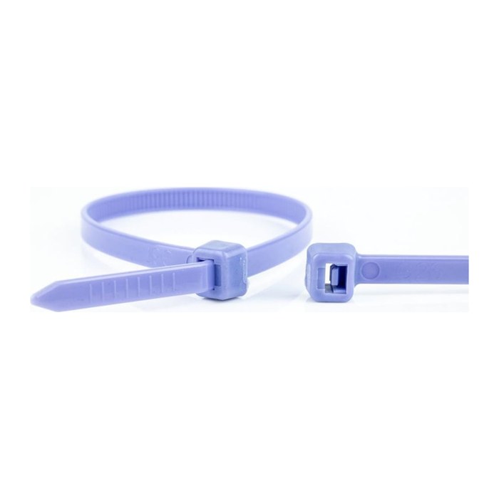 WKK Kunststoffkabelbinder Violett 200x3,6mm 100 St.