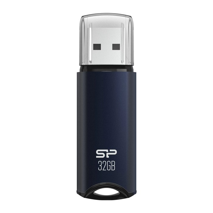 Silicon Power USB-Stick 32GB USB3.2 M02 Blue Alu bulk