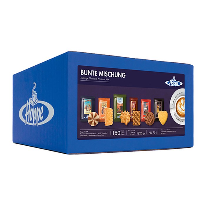 HOPPE Bunte Mischung Kekse 1.226,0 g, 150 St.