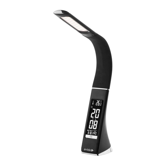 Avide LED Tischleuchte Business Kalender Schwarz 6W