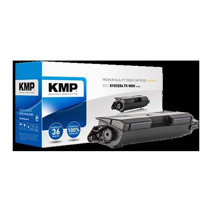 KMP K-T48  schwarz Toner kompatibel zu KYOCERA TK-580K