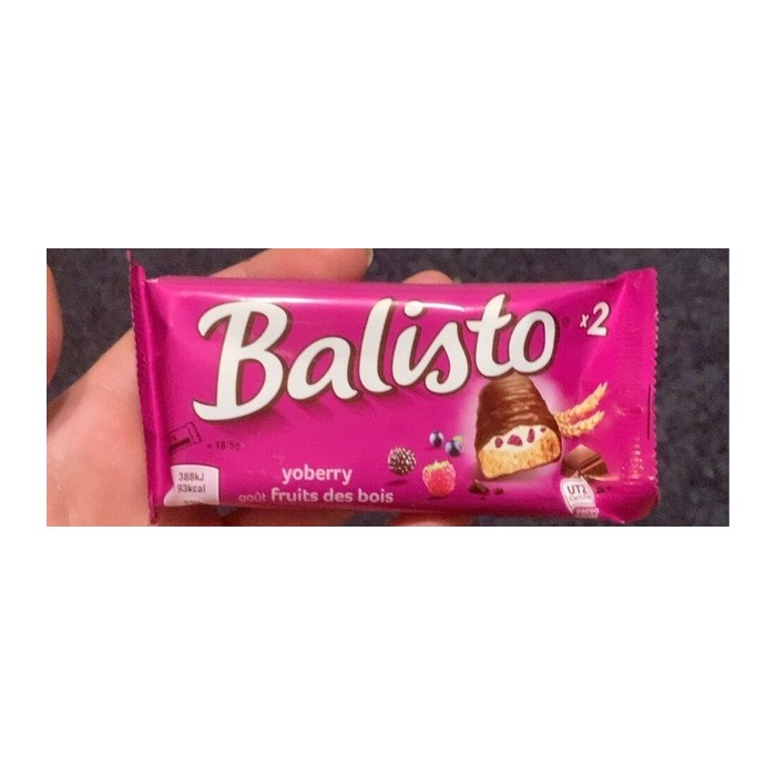 Balisto Yoberry Schokoriegel 20 Riegel, 20 St.