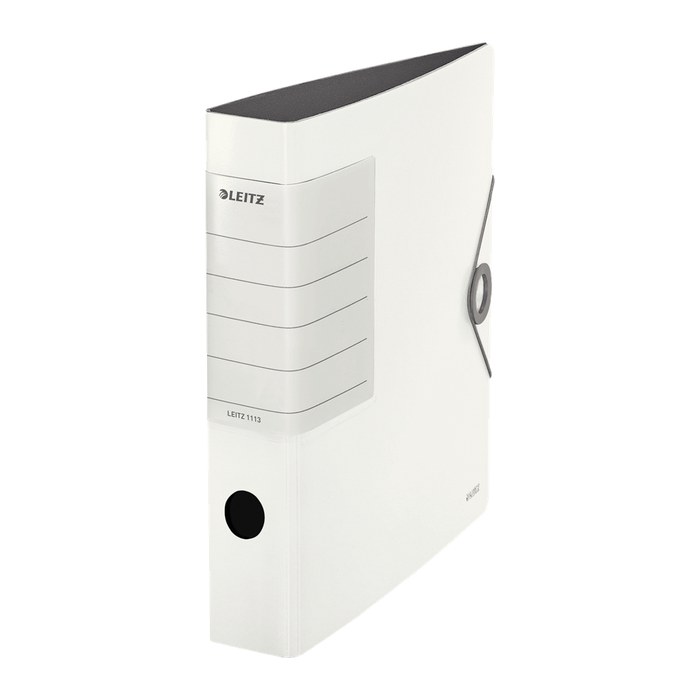 LEITZ Solid 1113 Ordner weiß Kunststoff 6,2 cm DIN A4, 1 St.