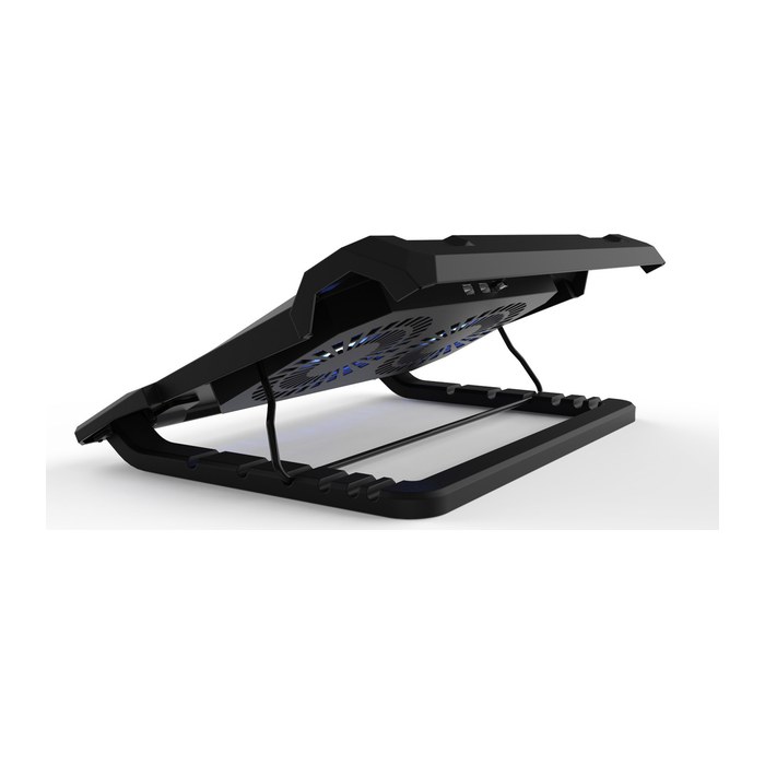 INCA Notebook Kühler 2x 140x2mm Lüfter/LED/1000RPM/2xUSB sw retail