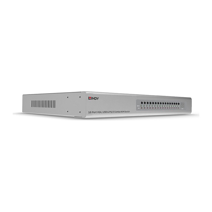 LINDY 16 Port VGA, USB & PS/2 Combo KVM Switch